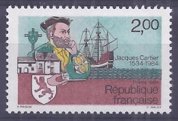 Francia 1984. YT = 2307 -  (**). Jacques Cartier - Unused Stamps