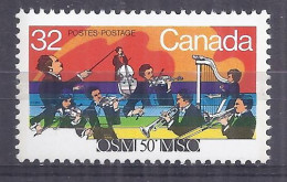 Canada 1984. Orquesta Sinfonica . Sc=1010 (**) - Nuevos