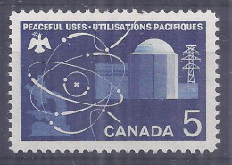 Canada 1966. Energia Atomica . Sc=449 (**) - Unused Stamps