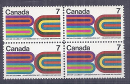 Canada 1971. Columbia Britanica . Sc=552 (**) - Nuevos