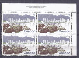 Canada 1972. Ciudades . Sc=599 (**)  Fluorescent Bands - Nuevos