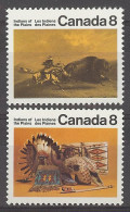 Canada 1972. Indios Canadienses . Sc=562-63 (**) - Nuovi