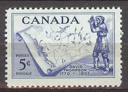 Canada 1957. David Thompson . Sc=370 (**) - Nuovi