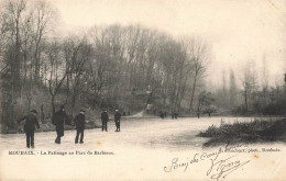 CPA Roubaix-Le Patinage Au Parc De Barbieux-Timbre      L2909 - Roubaix