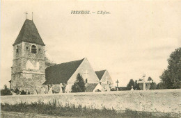 Top Promotion 2 Cpa 78 FRENEUSE. L'Eglise Et Petit Bras De Seine Animé - Freneuse