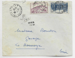 FRANCE N°759+760 LETTRE REC PROVISOIRE NEUILLY S SEINE 20.2.1947 SEINE - 1921-1960: Modern Tijdperk