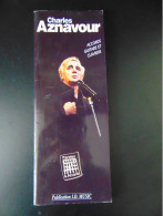 PARTITION CHARLES AZNAVOUR ACCORDS GUITARE ET CLAVIERS L.D. MUSIC - A-C