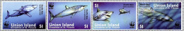 Saint Vincent Grenadines Union Island 2002 Wwf Requins - Fishes