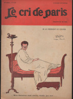 Revue   LE CRI DE PARIS  N° 1421 Juin 1924    (CAT4090 / 1421) - Humor