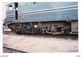 PHOTO Originale TRAIN Wagon Locomotive SNCF CC 7000 Détail Non Datée - Eisenbahnen