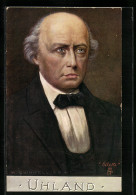 AK Portrait Johann Ludwig Uhland, 1787-1829  - Schrijvers