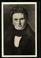 AK Wilhelm Hauff, Portrait Von Leybold  - Schriftsteller