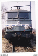 PHOTO Originale TRAIN Wagon Locomotive Electrique SNCF CC 7001 De Face Non Datée - Eisenbahnen
