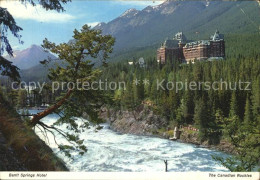 72425183 Banff Canada Banff Springs Hotel Canadian Rockies River Bow Banff - Non Classés