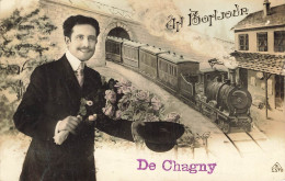 D9218 Un Bonjour De Chagny - Chagny