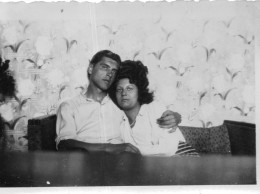 Photo Vintage Paris Snap Shop- Couple - Anonieme Personen