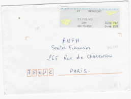 Vignette D'affranchissement De Guichet - MOG - Beaumont- Puy De Dôme - 2000 « Avions En Papier »