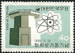 Korea South 1962 SG423 40h Atomic Reactor MLH - Corée Du Sud