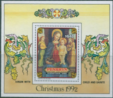 Cook Islands Penrhyn 1992 SG476 Christmas MS MNH - Penrhyn