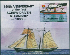 Kiribati 1988 SG292 Steamship MS MNH - Kiribati (1979-...)