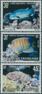 French Polynesia 1982 Sc#355-357,SG360-362 Fish Set MNH - Otros & Sin Clasificación