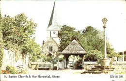 72420238 Shere James Church War Memorial Shere - Other & Unclassified