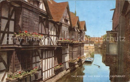 72420219 Canterbury Kent Fachwerk Fluss  - Altri & Non Classificati