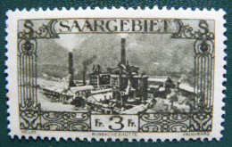 Allemagne - Saargebiet Mi. 120 - Sarre Yv. 119 Neuf * - Usados