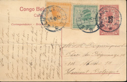 BELGIAN CONGO  PPS SBEP 53 VIEW 48 USED - Stamped Stationery