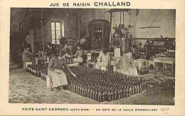 21 - Nuits Saint Georges - Jus De Raisin Challand - Un Coin De La Salle D'emballage - Animée - Carte Neuve - CPA - Voir  - Nuits Saint Georges