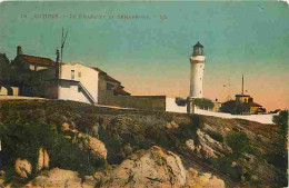 06 - Antibes - Le Phare Et Le Sémaphore - CPA - Voir Scans Recto-Verso - Other & Unclassified