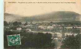 54 - Chaudeney - Vue Générale - Au 1e Plan La Moselle Canalisée - La Gare Et La Ligne De Toul à Pont St Vincent - CPA -  - Autres & Non Classés