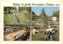 Trains - Modélisme - Maquette - Chatte - Le Jardin Ferroviaire - Model Railway - CPM - Voir Scans Recto-Verso - Other & Unclassified