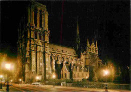 75 - Paris - Cathédrale Notre Dame - Vue De Nuit - Carte Neuve - CPM - Voir Scans Recto-Verso - Notre Dame De Paris