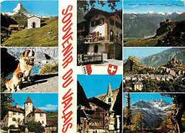 Suisse - Souvenir Du Valais - Multivues - CPM - Voir Scans Recto-Verso - Otros & Sin Clasificación