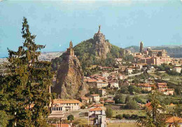 43 - Le Puy En Velay - Vue Générale - Chapelle Saint Michel - Rocher Corneille - Cathédrale - Flamme Postale - CPM - Voi - Le Puy En Velay