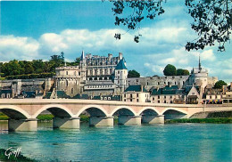 37 - Amboise - Le Château , à L'extrême Droite, La Chapelle - Carte Neuve - CPM - Voir Scans Recto-Verso - Amboise