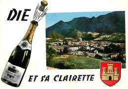 26 - Die - Et Sa Clairette - Vue Générale - Blasons - Carte Neuve - CPM - Voir Scans Recto-Verso - Die