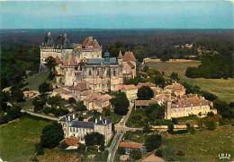 24 - Biron - Le Château Et Le Village - Vue Aérienne - CPM - Voir Scans Recto-Verso - Andere & Zonder Classificatie