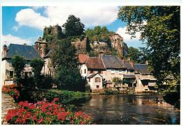 19 - Ségur Le Château - Dans Les Gorges De L'Auvézère, Le Pittoresque Village De Ségur Dominé Par Les Ruines Du Château  - Autres & Non Classés