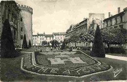 16 - Angouleme - Jardin De L'hôtel De Ville - Ecusson Des Armes D'Angoulème - Fleurs - CPM - Voir Scans Recto-Verso - Angouleme