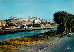 11 - Carcassonne - La Cité Médiévale - Vue Générale Et Les Rives De L'Aude - Carte Neuve - CPM - Voir Scans Recto-Verso - Carcassonne