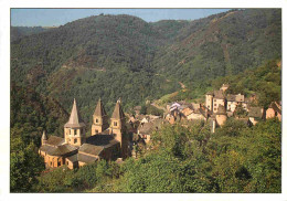 12 - Conques En Rouergue - Le Village Enchâssé Dans Un Cadre Verdoyant à Fflanc De Montagne - CPM - Voir Scans Recto-Ver - Sonstige & Ohne Zuordnung