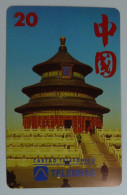 BRASIL / BRAZIL - Inductive - Telebras - Promotion - Beijing Tel Exhibition - Temple Of Heaven - 20 Units - Brasil