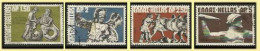 GREECE- GRECE  - HELLAS 1972: " Mythology A"  (complet Strips, Se-tenant 4 Stamps) Compl. Set Used - Gebruikt