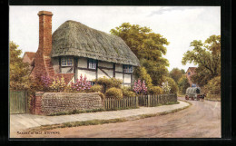 Künstler-AK A. R. Quinton: Steyning, Saxon Cottage  - Other & Unclassified