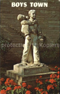 72409030 Boys_Town Statue Symbolic Zwei Jungen - Sonstige & Ohne Zuordnung