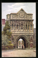 Künstler-AK A. R. Quinton: Norwich, Ethelbert Gate  - Autres & Non Classés