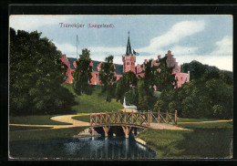 AK Tranekjaer, Blick Auf Das Schloss  - Denmark