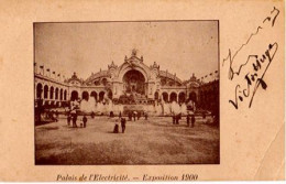 CPA PALAIS DE L'ELECTRICITÉ - EXPOSITION 1900 [ SIGNÉ VICTOR HUGO ] (587)_CP287 - Exhibitions